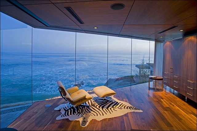 Lemperle Residence с видом на океан в Калифорнии