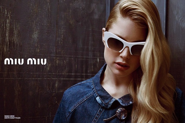 Весенне-летняя кампания Miu Miu Eyewear