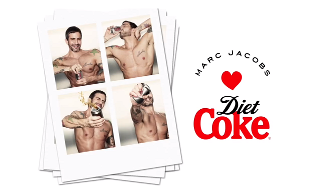 Марк Джейкобс представил дизайн банок Diet Coke