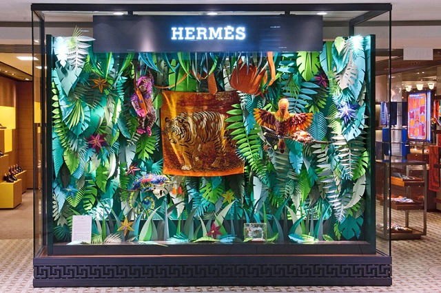 Инсталляция The Eternal Jungle - Hermès от Zim&Zou