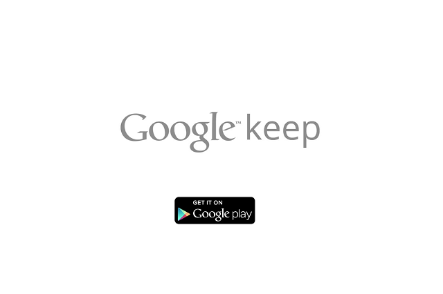 Анонсирован сервис заметок Google Keep