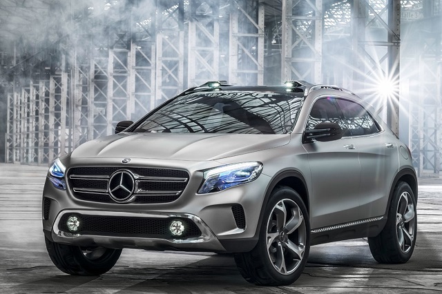 Mercedes-Benz представит концепт нового вседорожника GLA
