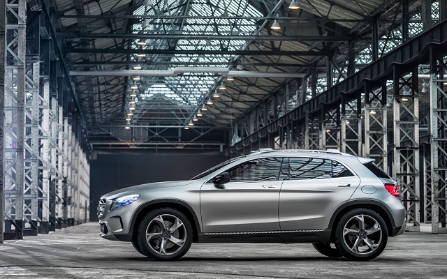 Mercedes-Benz представит концепт нового вседорожника GLA