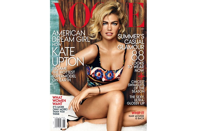 Кейт Аптон на обложке Vogue US