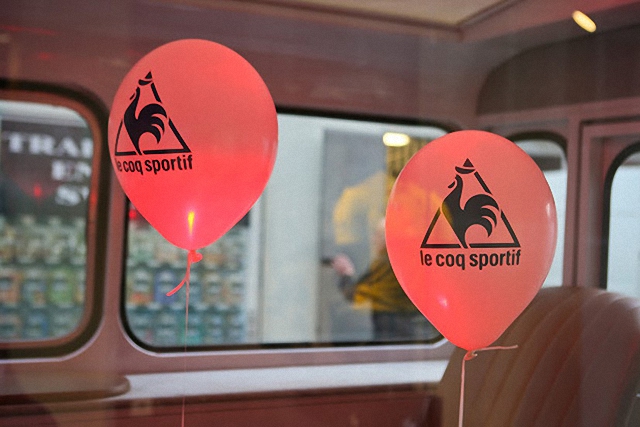 Открытие первого магазина марки Le coq sportif в Лондоне