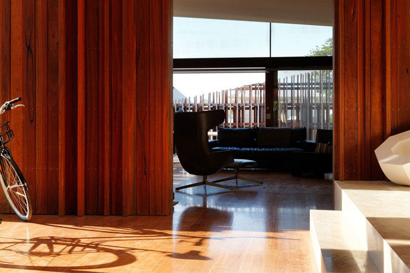 Дизайн частного дома Queenscliff Material от студии John Wardle