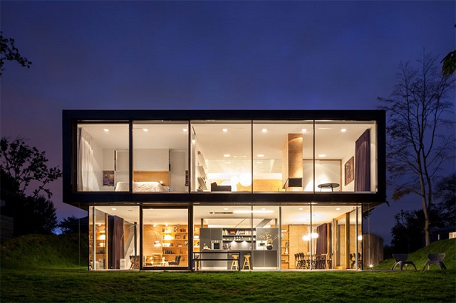 Вилла «Villa» V от Paul de Ruiter Architects