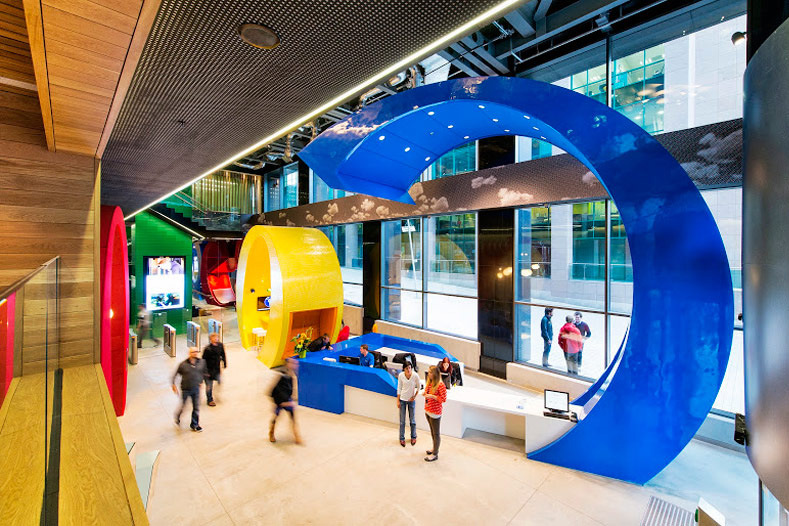 Европейская штаб-квартира Google в Дублине