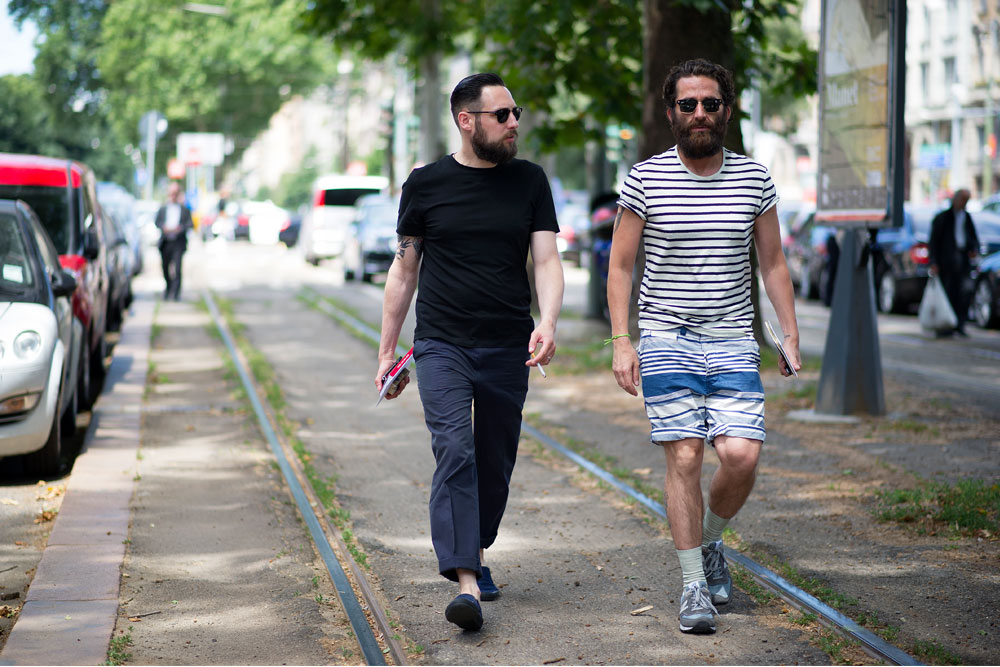 Уличный стиль: Неделя мужской моды в Милане S/S 2013. Часть III