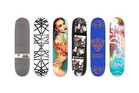 Коллекция скейтбордов от W Hotels и Рейя Мендеза