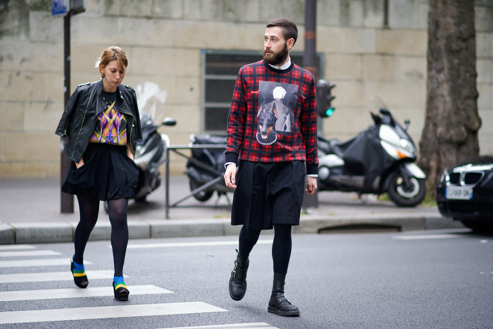 Уличный стиль: Неделя мужской моды в Париже S/S 2013. Часть IV