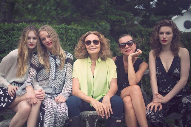 Коллекция одежды Diane von Furstenberg Лето 2013