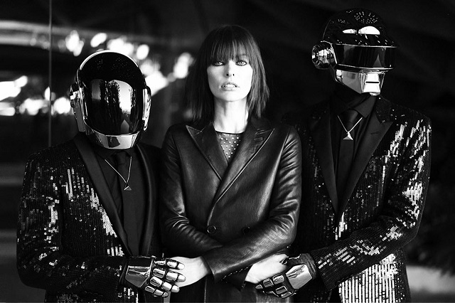 Daft Punk и Милла Йовович снялись для журнала CR Fashion Book