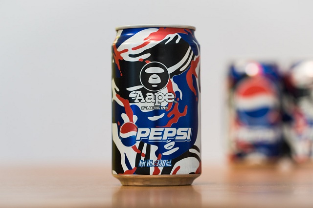 Коллекция AAPE by A Bathing Ape x Pepsi 2013 “MOONFACE CAMO”