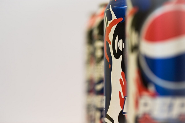 Коллекция AAPE by A Bathing Ape x Pepsi 2013 “MOONFACE CAMO”