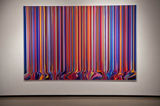 Авторская выставка Иана Давенпорта “Colorfall” в Нью-Йорке