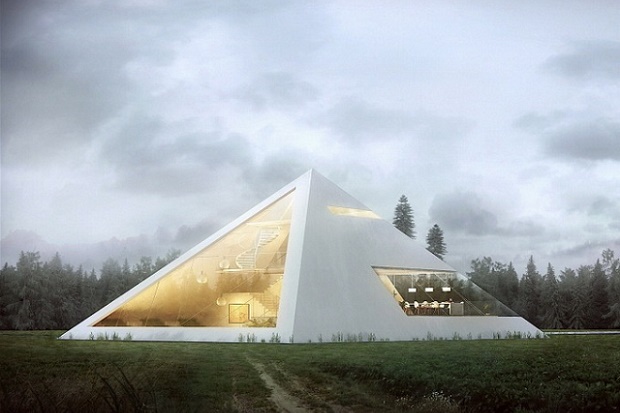Дом-Пирамида от Хуана Карлоса Рамоса