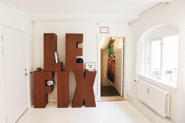 Магазин одежды Le Fix в центре Копенгагена