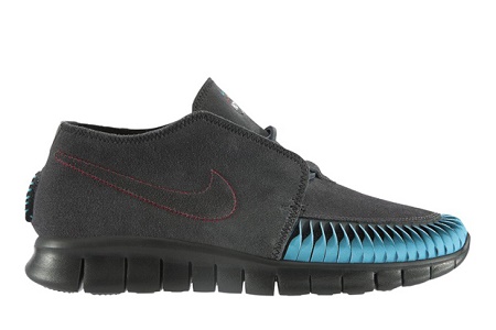 Кроссовки Nike N7 Free Forward Moc 2 Anthracite/Anthracite-University Red
