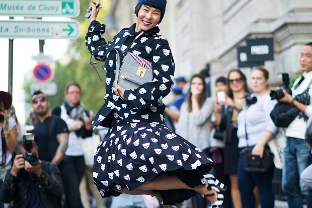 Уличный стиль: Неделя моды в Париже Весна/Лето 2014. Часть III