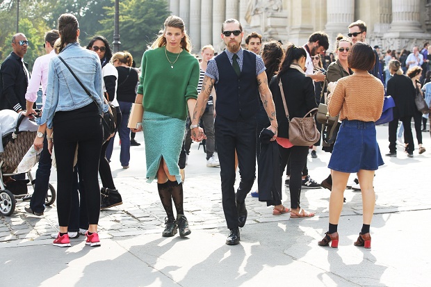 Уличный стиль: Неделя моды в Париже Весна/Лето 2014. Часть I