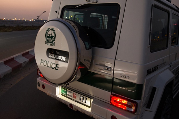 Brabus создал 700-сильный G63 AMG для полиции Дубая