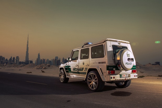Brabus создал 700-сильный G63 AMG для полиции Дубая