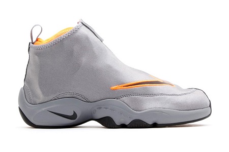 Кроссовки Nike Air Zoom Flight “The Glove” Cool Grey/Black-Total Orange