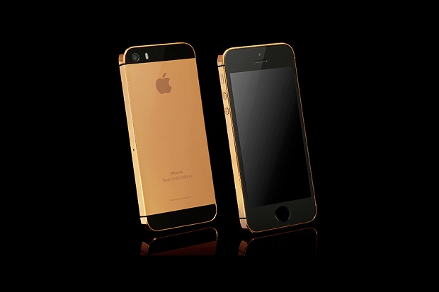 iPhone 5s из золота и платины