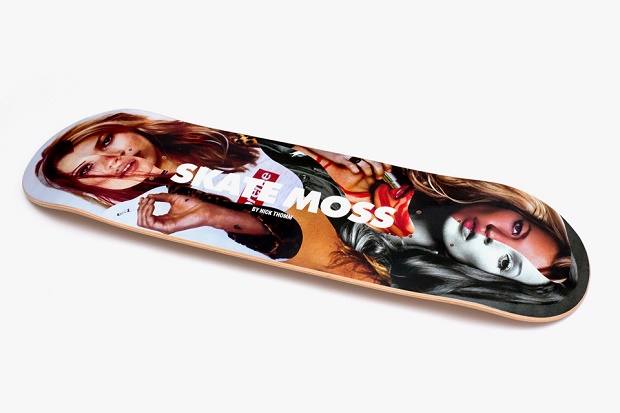 Скейтборды с изображением Кейт Мосс