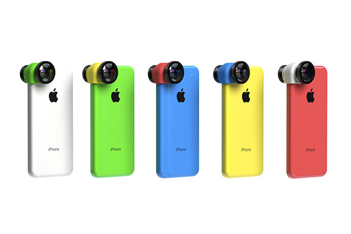 Цветные линзы для iPhone 5c