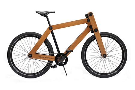 Sandwichbike: велосипед из фанеры