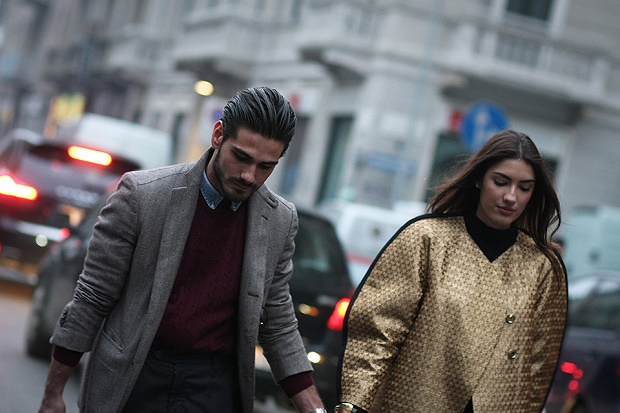 Уличный стиль: Неделя моды в Милане Осень/Зима 2014. Часть II