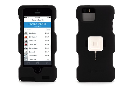 CES 2014: Square и Griffin выпустили чехол со сканером кредитных карт для iPhone 5