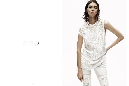 Кати Нешер в рекламной кампании IRO сезона Весна/Лето 2014