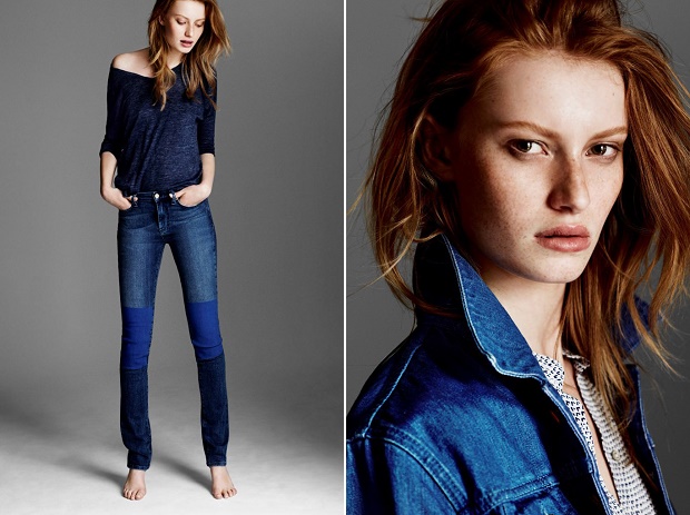 Марка MiH Jeans опубликовала лукбук новой коллекции сезона Весна/Лето 2014
