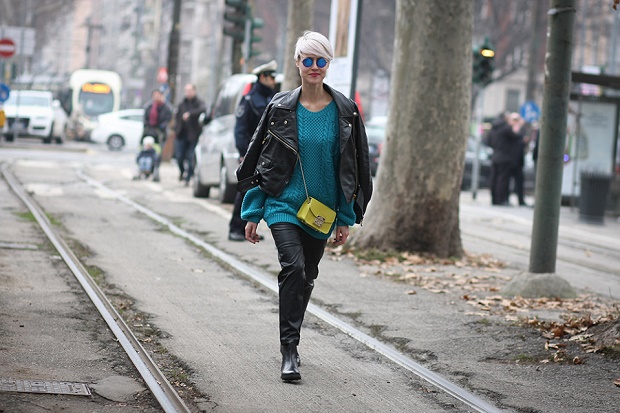 Уличный стиль: Неделя моды в Милане Осень/Зима 2014. Часть III