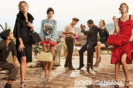 Весенняя кампании Dolce&Gabbana 2014: первые кадры