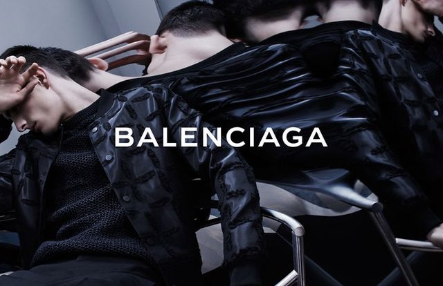 Рекламная кампания мужской линии Balenciaga Весна/Лето 2014