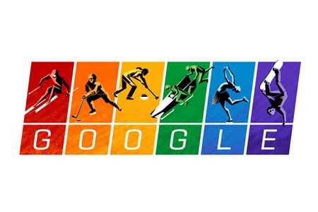 Google поставил "радужный дудл" в день старта Олимпиады