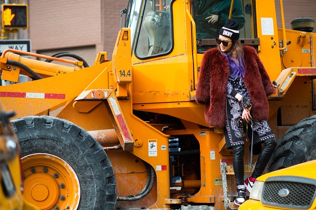 Уличный стиль: Неделя моды в Нью-Йорке Осень/Зима 2014. Часть II