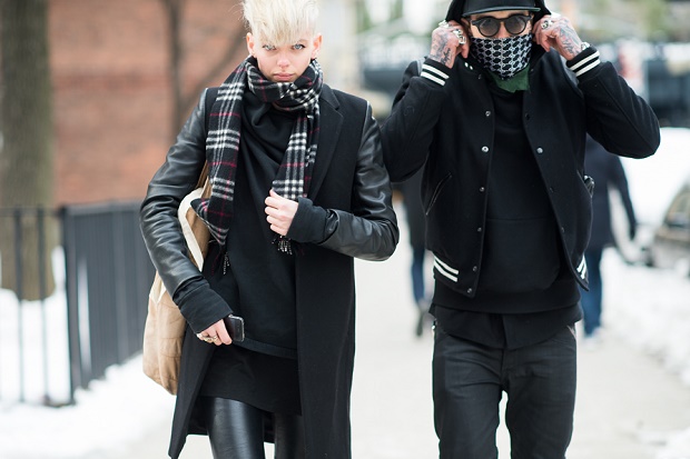Уличный стиль: Неделя моды в Нью-Йорке Осень/Зима 2014. Часть II