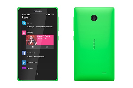 Смартфон Nokia X с поддержкой Android