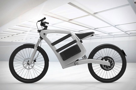 Электромотоцикл Emo-Bike с багажным отделением