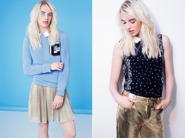 Лукбук коллекции одежды марки CLAUDIE PIERLOT Весна/Лето 2014