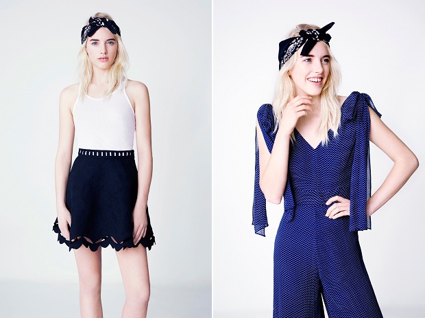 Лукбук коллекции одежды марки CLAUDIE PIERLOT Весна/Лето 2014