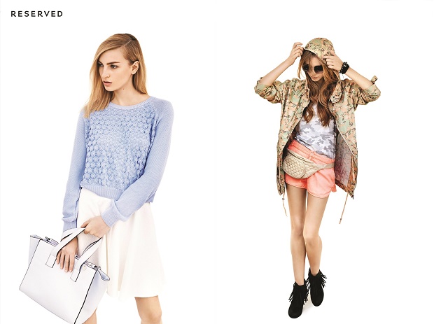 Лукбук коллекции одежды марки Reserved Весна/Лето 2014