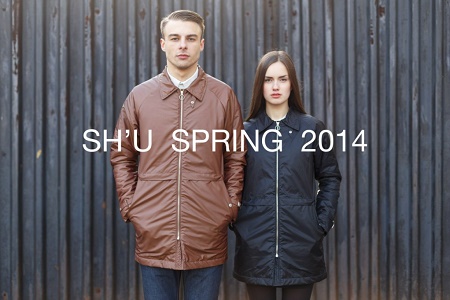 Лукбук коллекции одежды марки SH'U Весна 2014