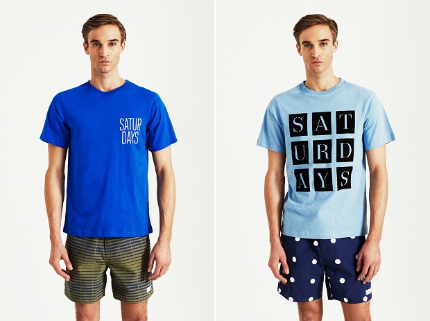 Лукбук коллекции одежды марки Saturdays Surf NYC Весна/Лето 2014