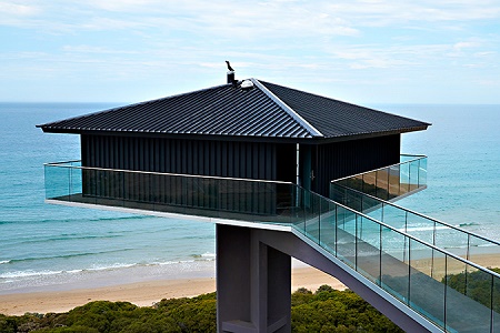 Дом над океаном в Австралии